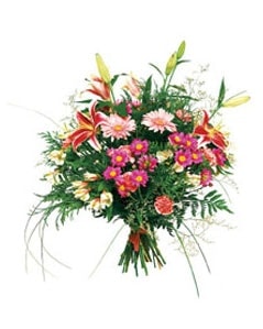 Ankara ostim �i�ek sipari�i firma �r�n�m�z  kar���k gerbera k�r mevsim �i�ek buketi