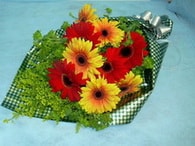 Ankara �i�ek�i d�kkan�m�zdan  Kar���k gerbera �i�ekleri buketi