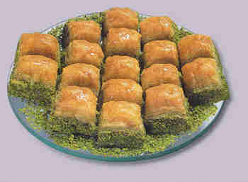 Ankara �i�ek sipari�i sitemizin g�rsel �r�n�  1 kilo f�st�kl� baklava tatl� �e�idi pasta sipari�i