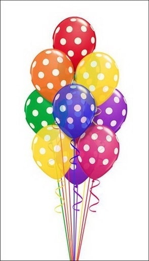 23 adet u�an Balon demeti 